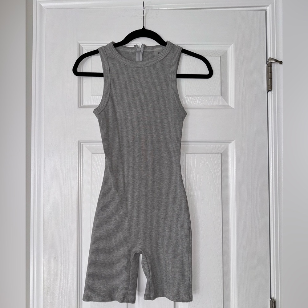 Altar’d State Revival Grey One Piece Romper
